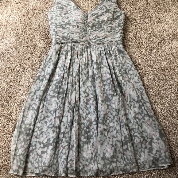 J Crew Pink, White, and Grey Dress - Picture 2 of 7